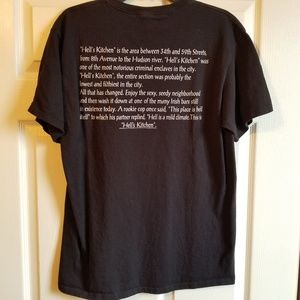 Delta Shirts - Hell's Kitchen double sided T size Large Delta Shirts - Hell's Kitchen double sided T size Large
